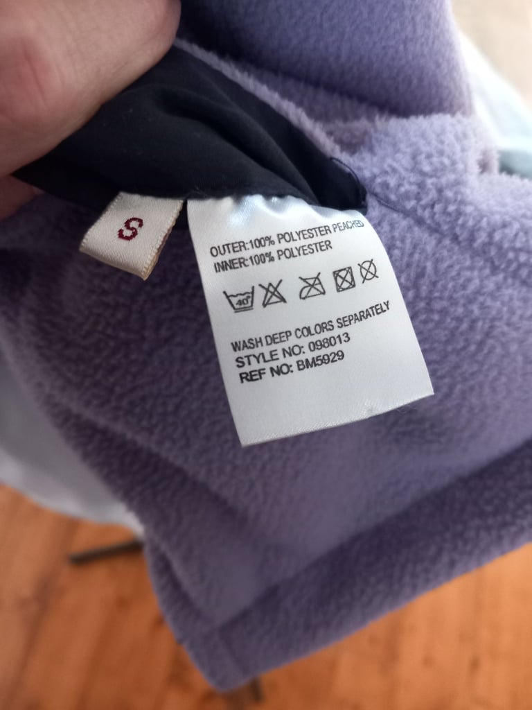 LADIES REVERSIBLE BODY WARMER SIZE (S) 12 - 14