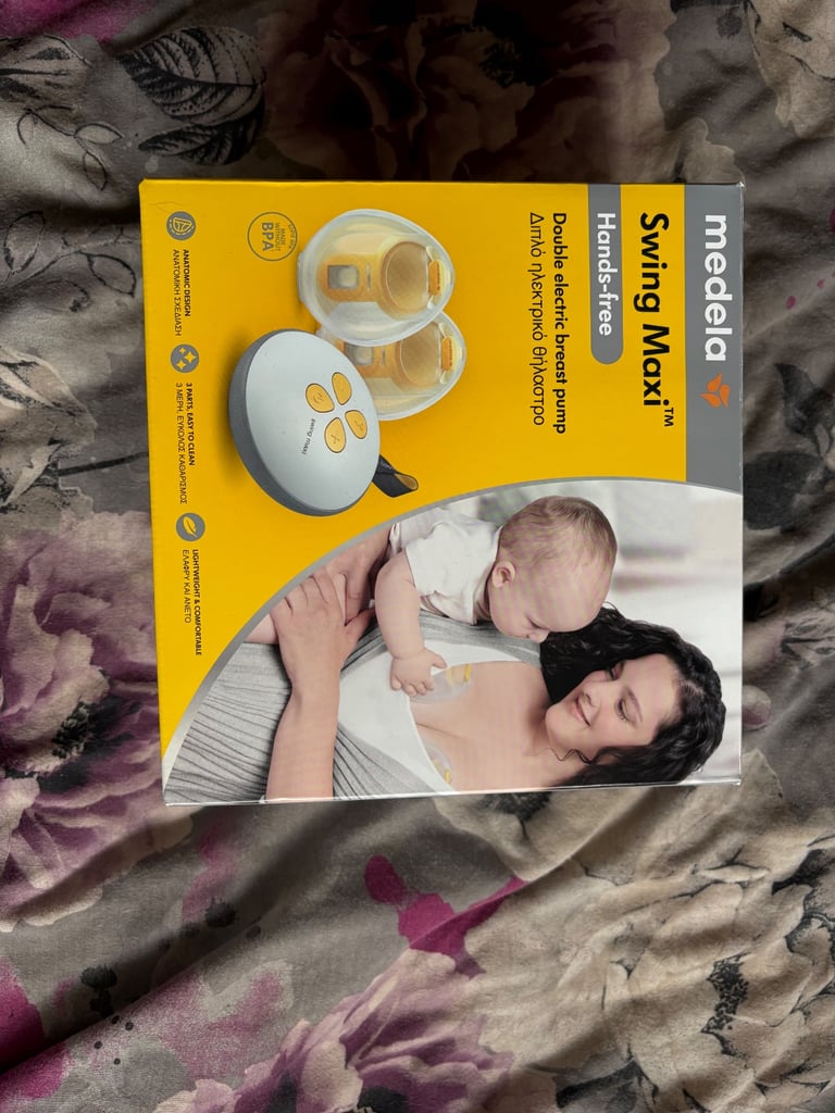 image for 🍼 Medela Swing Maxi Hands-Free Double Electric Breast Pump – £70 (Collection Only)