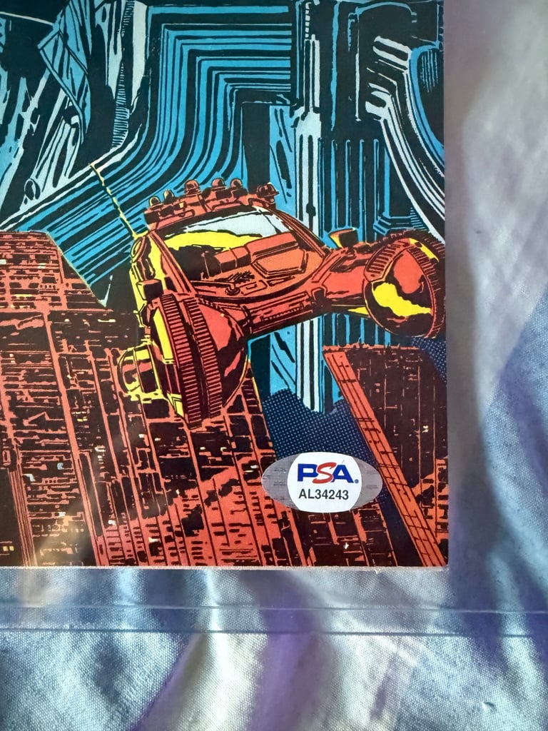 image for Blade Runner comic officially signed by the actress Sean Young.