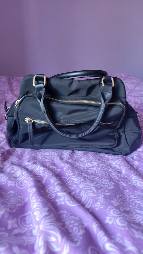 image for Easily wiped nylon shoulder bag