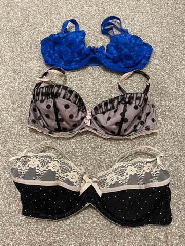 x3 Ann Summers Bras Size 36C - £4 for the lot