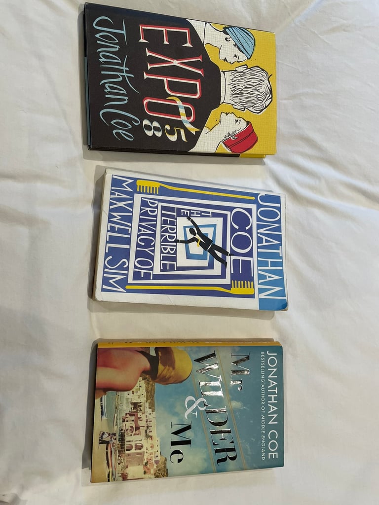 Three Jonathan Coe novels