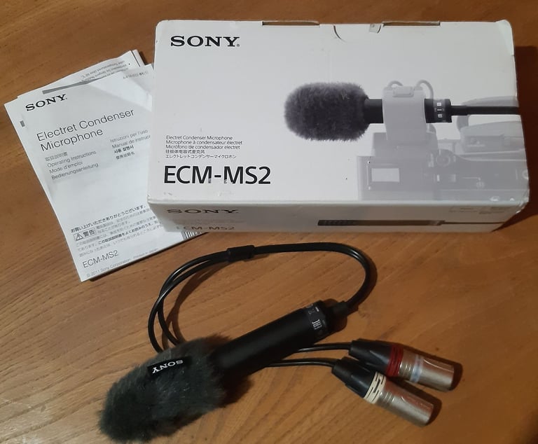 image for Sony ECM - MS2 Condenser Microphone.