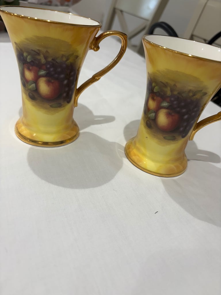 Poole pottery mugs 