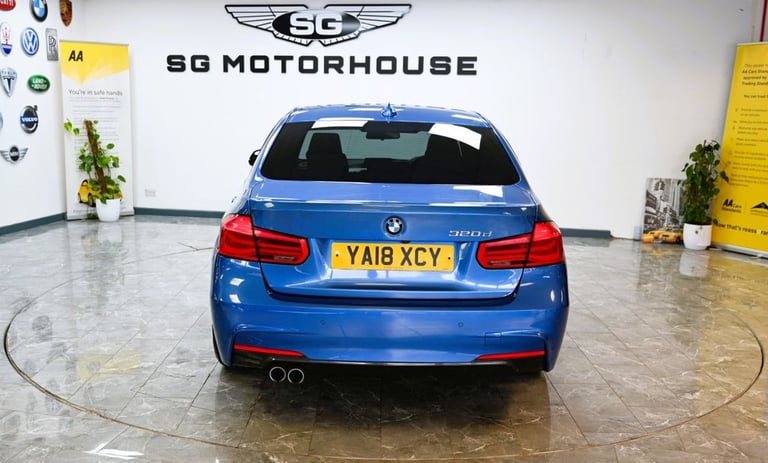 2018 BMW 3 Series 320d M Sport 4dr Step Auto SALOON DIESEL Automatic