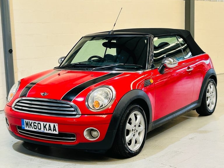 2010 60 MINI CONVERTIBLE 1.6 ONE CONVERTIBLE 2DR PETROL MANUAL EURO 5 (98 PS)