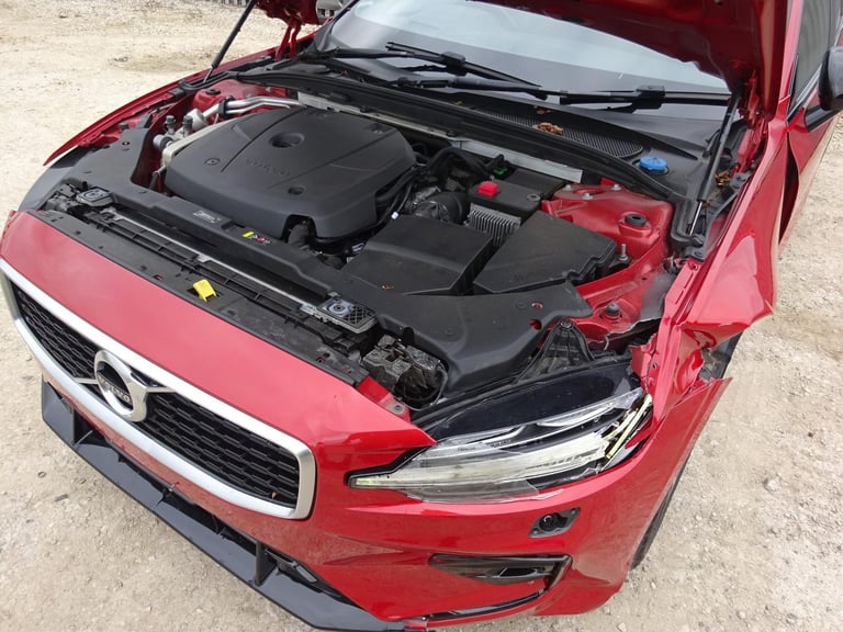 2019 19 REG VOLVO S60 R-DESIGN EDITION T5 AUTO DAMAGED REPAIRABLE SALVAGE