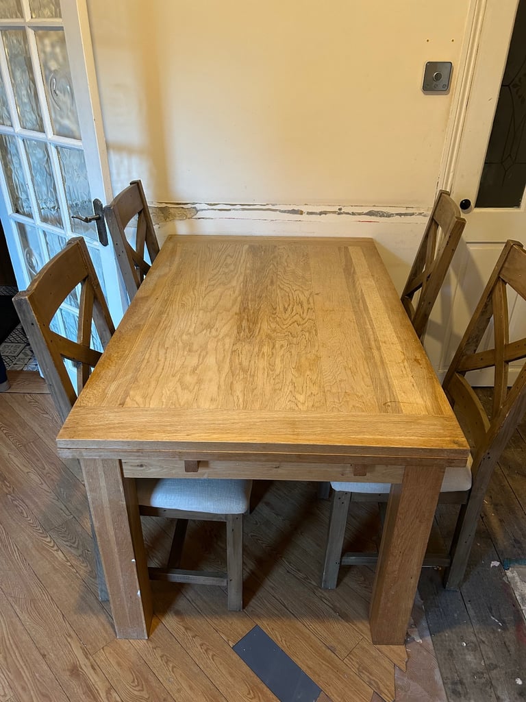 image for Oak dining table 