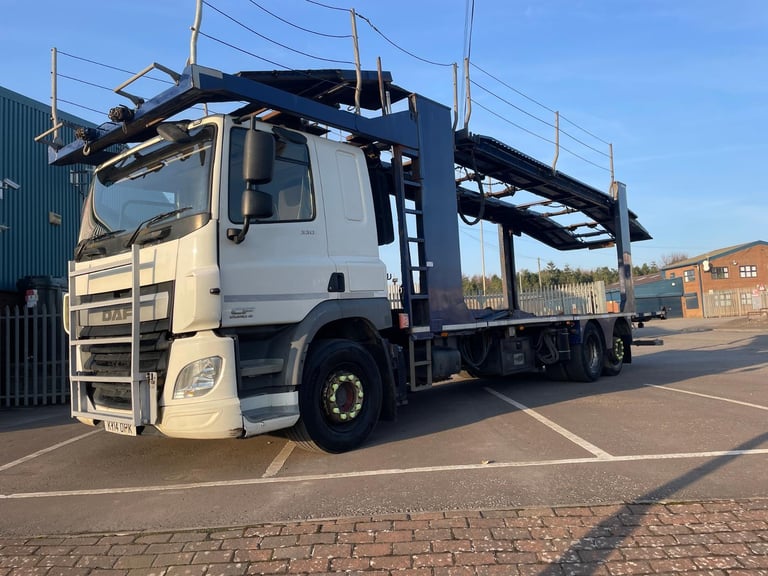 image for 2014 EURO 6 DAF 7 CAR TRANSPORTER CF 330 BELLE 26 TON HGV RECOVERY TRUCK