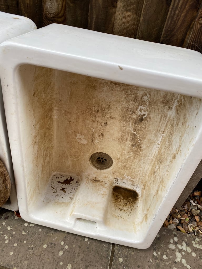  Two Belfast sinks