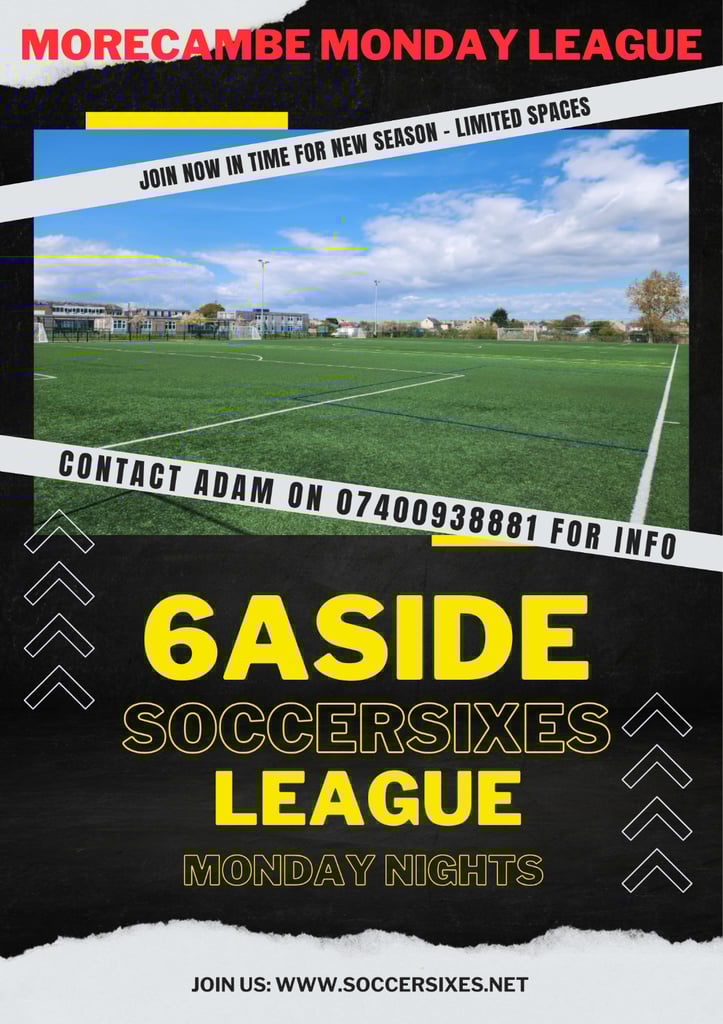 image for 6-A-SIDE LEAGUE - TEAMS WANTED!