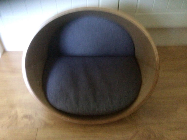 Wooden Pet Cave Bed. 