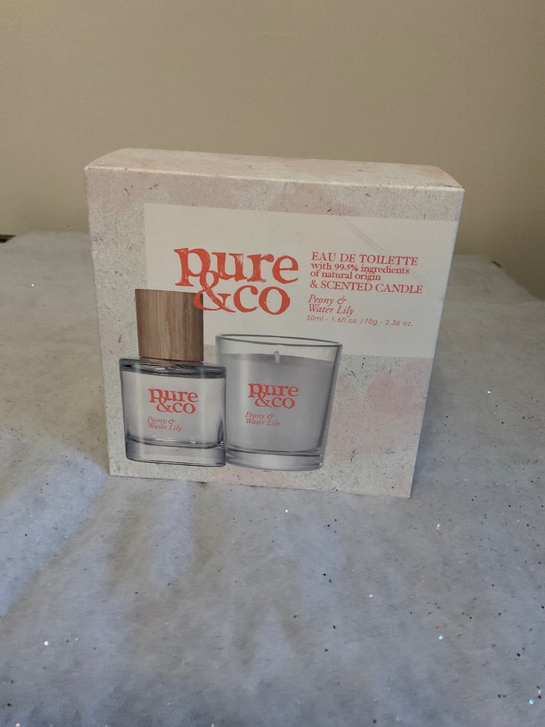 New Candle and perfume gift set