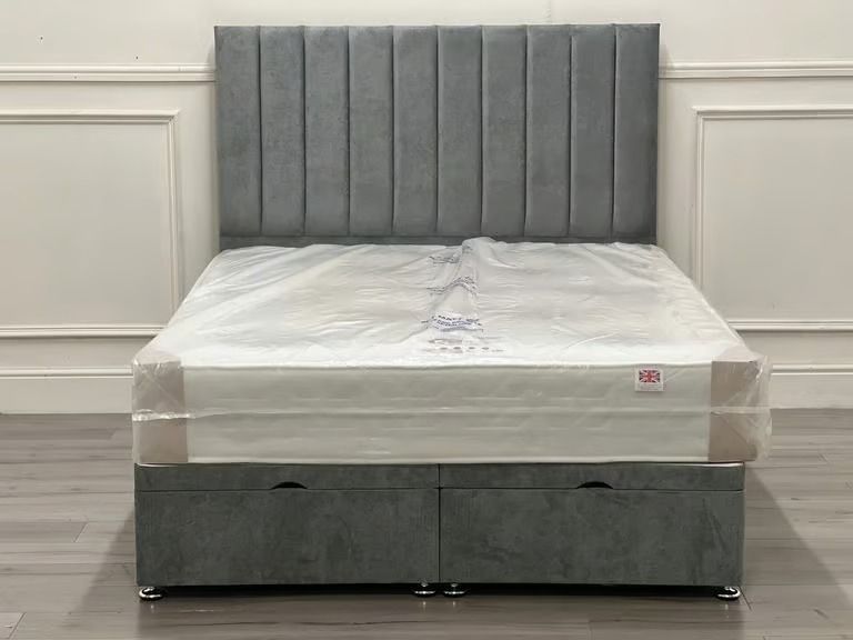 Stunning DIVAN 5FT King Size Bed Base >> Mattress + Storage Included >> 20% Discount >>>>>>