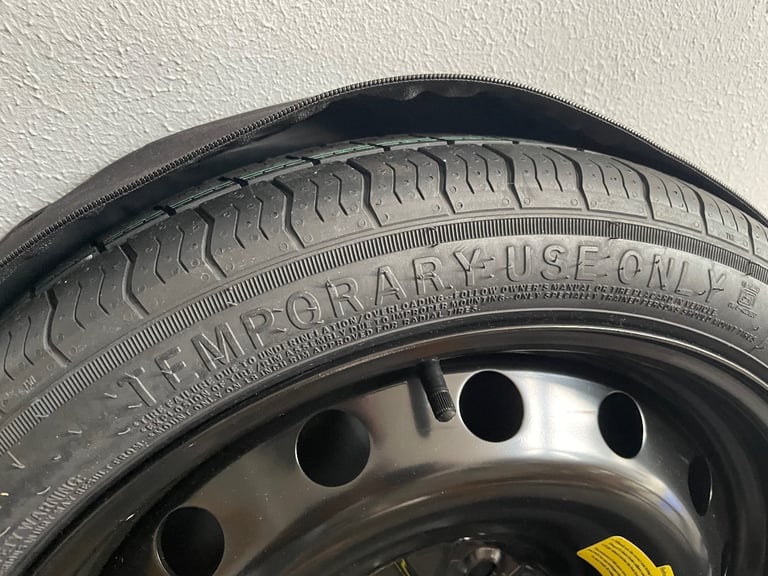 BMW spacer saver wheel for a 2019 3 series