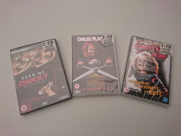 Chucky Horror DVD Movies Local delivery