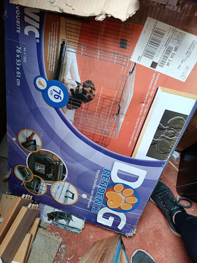 Large dog crate