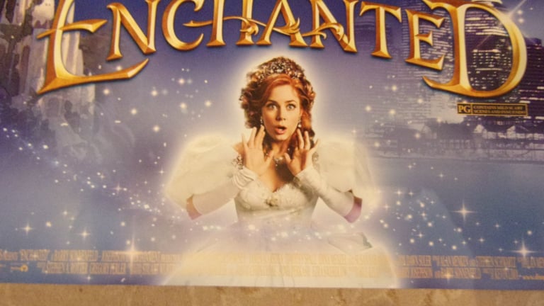 Disney Giselle Enchanted cinema quad poster 40x30"