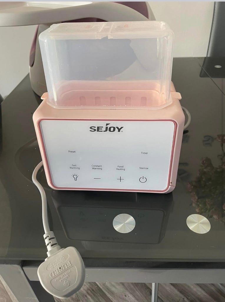 image for Pink bottle warmer