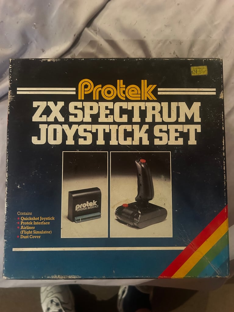 zx spectrum protek joystick boxed