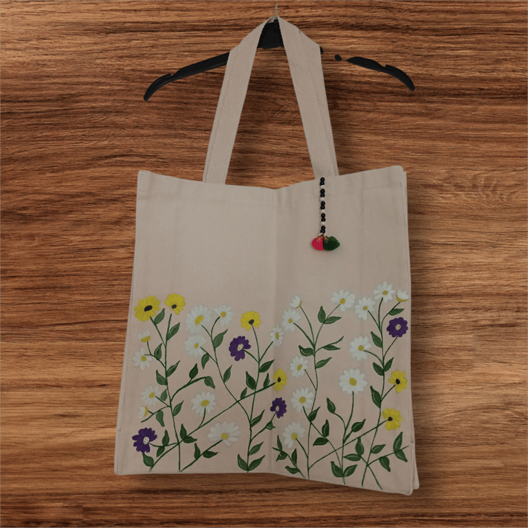 image for Hand made Canvas Tote Bag - New Condition
