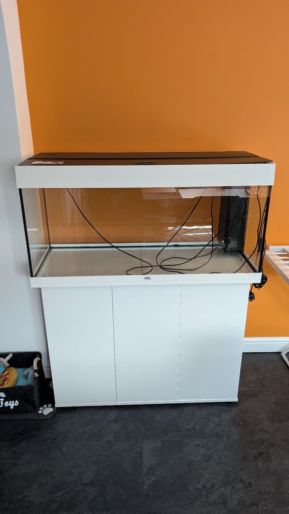 180ltr juwel white fish tank 