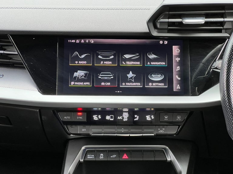 2021 Audi A3 1.4 TFSIe 40 S line Sportback S Tronic Euro 6 (s/s) 5dr 13kWh HATCHBACK Petrol/Elect...