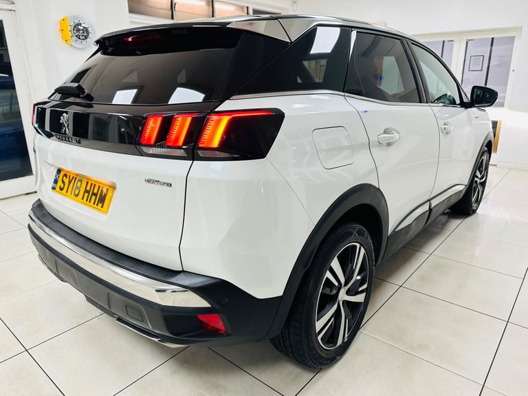2018 Peugeot 3008 1.2 PureTech GT Line Euro 6 (s/s) 5dr HATCHBACK Petrol Manual