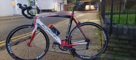 Pacini SwordFish Full Carbon Lightweight Road Bike XL 58cm Fast Oval Wheels Excellent Condition