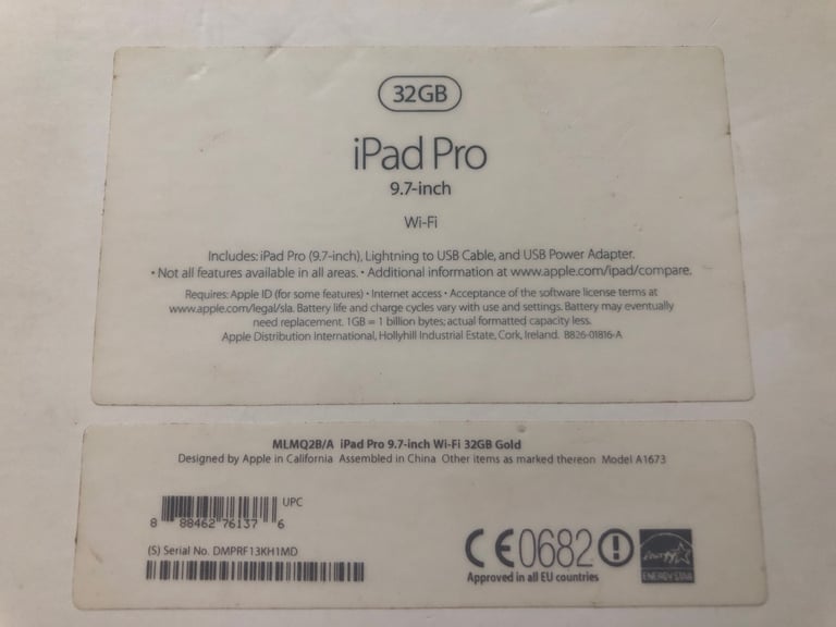 iPad Pro 32gb