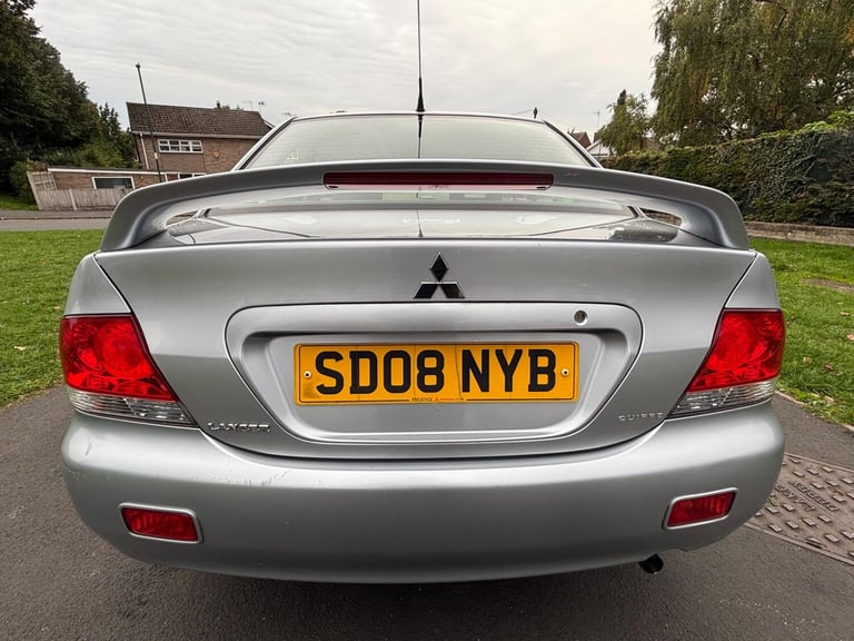 2008 Mitsubishi Lancer 1.6 Equippe 4dr SALOON Petrol Automatic
