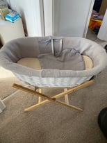 Free Moses basket and stand