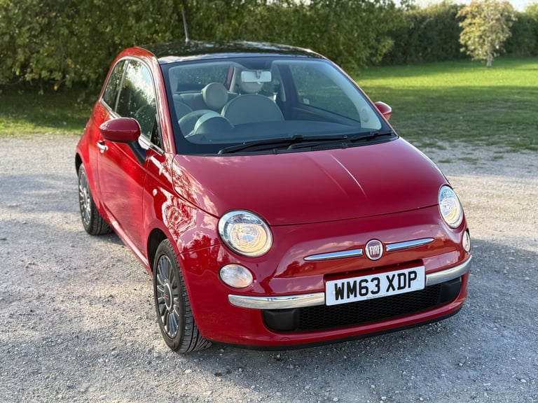 2014 Fiat 500 1.2 Lounge Euro 6 (s/s) 3dr HATCHBACK Petrol Manual