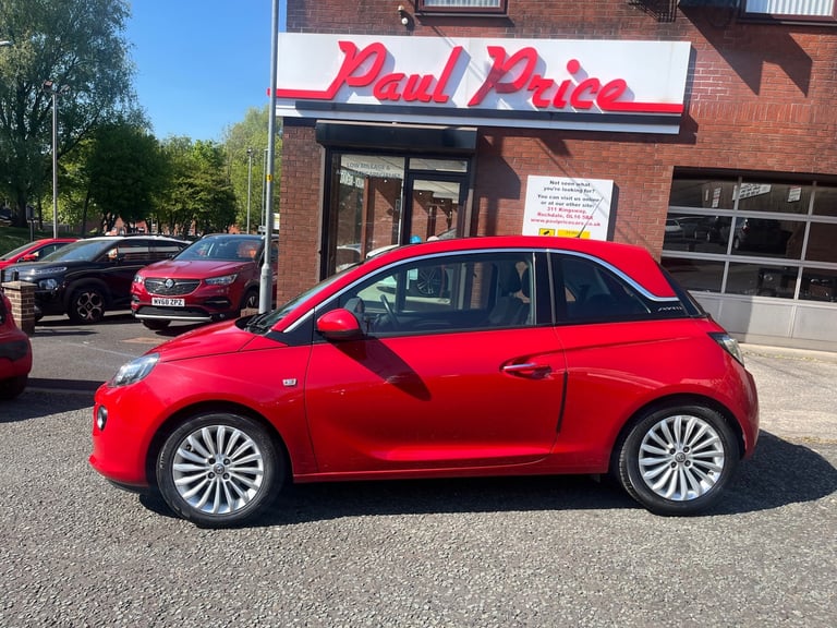 2017 Vauxhall Adam 1.2i Glam 3dr HATCHBACK Petrol Manual