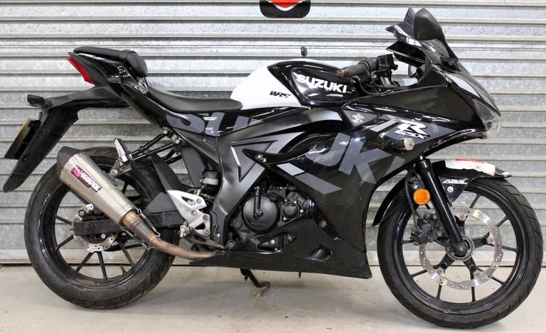 2018 18 SUZUKI GSXR 125 ABS GSX-R125 LEARNER LEGAL TRADE SALE BLACK 41K NEW MOT