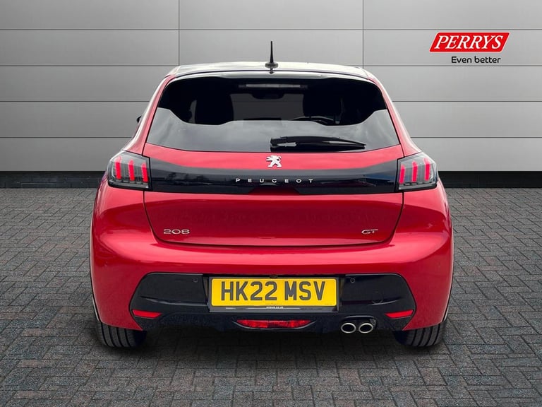 2022 Peugeot 208 1.2 PureTech 130 GT 5dr EAT8 HATCHBACK PETROL Automatic