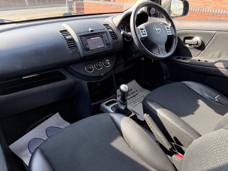 2012 Nissan Note N-tec Plus Mpv Petrol Manual