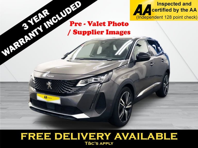 2021 Peugeot 3008 1.5 BlueHDi GT Premium SUV 5dr Diesel EAT Euro 6 (s/s) (130 ps) HATCHBACK Diese...
