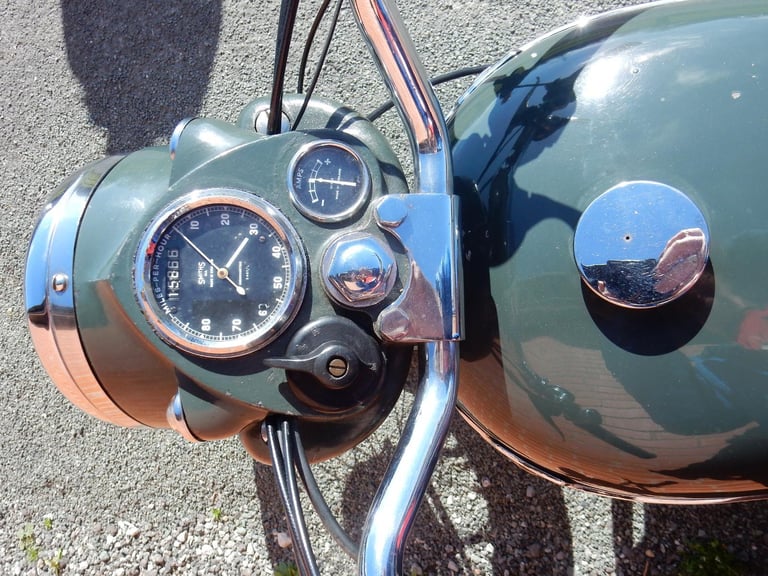 Royal Enfield Model G 350cc 1957 Matching Numbers. V5C & Buff Logbook - 209 XVY