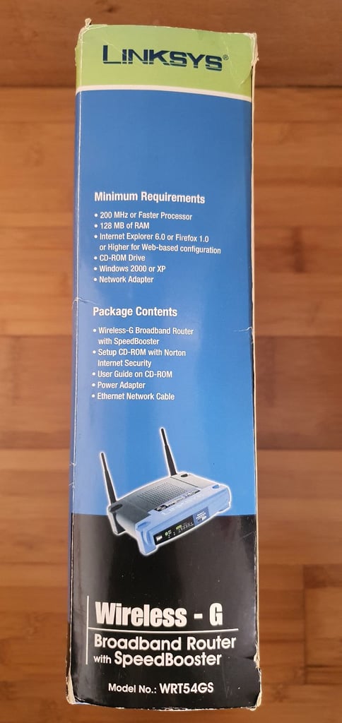 Wireless-G Broadband Router with SpeedBooster