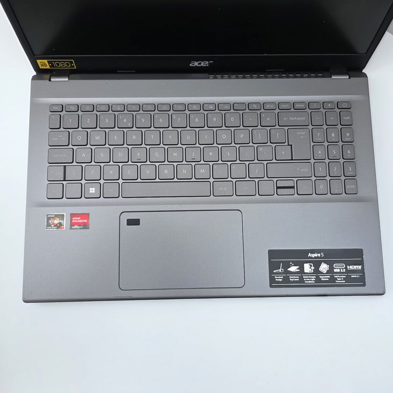 Acer Aspire 5 Ryzen 7 5825U 16GB RAM 750GB SSD Radeon GPU Laptop Gaming