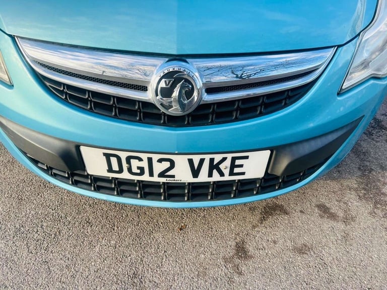 2012 Vauxhall Corsa 1.2 Exclusiv 3dr HATCHBACK PETROL Manual