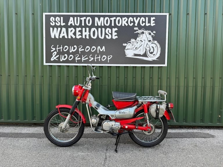 Honda CT90 Trail 1971 Red US Import in 2019 Runs and Rides Nice Original Bike 