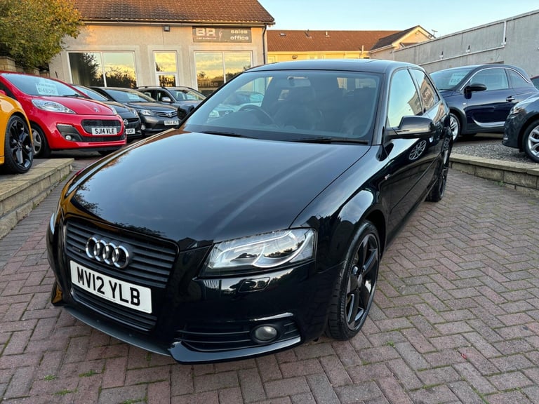  Audi A3 2.0 TFSI Black Edition S Tronic quattro Euro 5 3dr Petrol Automatic