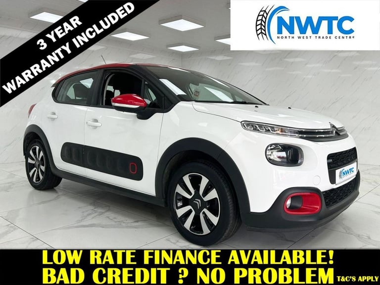 image for 2017 Citroen C3 1.2 PureTech Feel Hatchback 5dr Petrol Manual Euro 6 (82 ps) FULL SERVICE H Hatch...