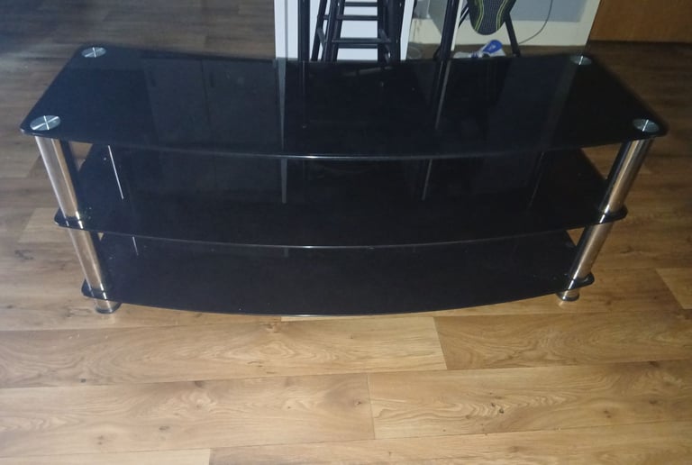 image for Glass TV stand