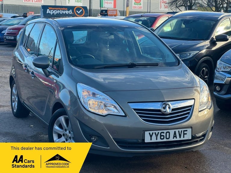 2010 Vauxhall Meriva 1.4 16v Se Mpv Mpv Petrol Manual