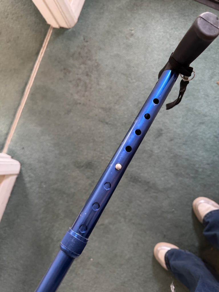 Tri foot walking stick