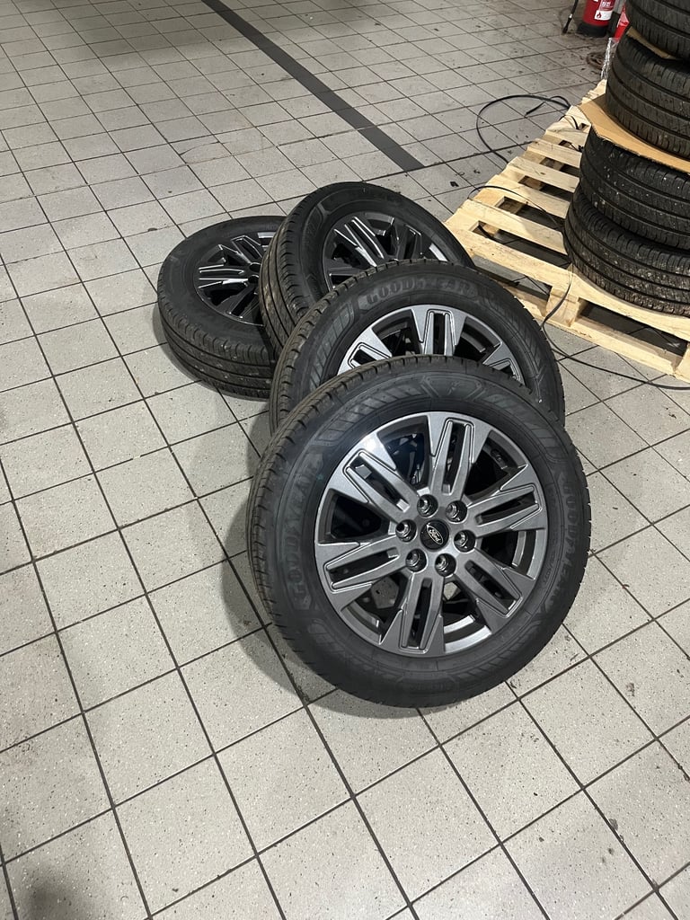 New Model Transit Custom Alloy Wheels Brand New