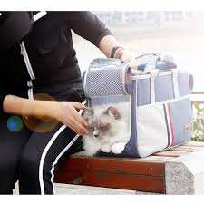 DODOPET Outdoor Portable Oxford Cloth Cat Dog Pet Carrier Bag Handbag Shoulder Bag